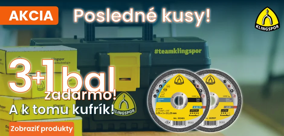 AKCIA KLINGSPOR KUFOR