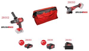 S�prava n�radia BRUSHLESS SHARE20V 2 + 3 + ta�ka