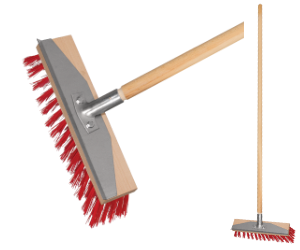 Priemyseln metla s nsadou, krabka, 300 mm