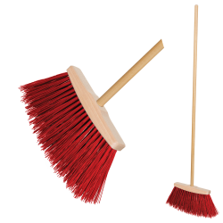 Priemyseln metla s nsadou, dlh vlas, 240 mm