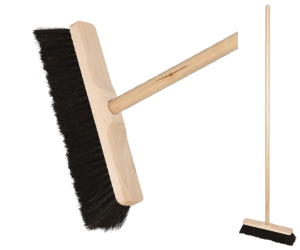 Metla portvi s nsadou, prrodn vlas, 300 mm