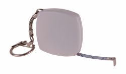 Zvinovac meter s prveskom 1 m  6 mm biely