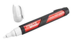 Permanentn znakova priemyseln, biely