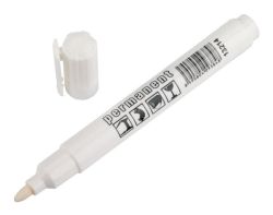 Permanentn znakova, hrub hrot, biely