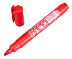 Permanentn znakova, hrub hrot, erven
