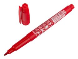 Permanentn znakova, jemn hrot, erven