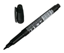 Permanentn znakova, jemn hrot, ierny