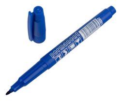 Permanentn znakova, jemn hrot, modr
