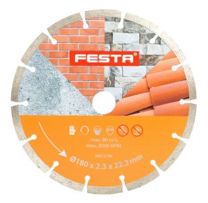 Diamantov� kot��, segmentov�, 180�2,4�22,2 mm