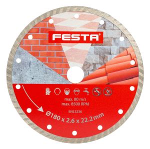 Diamantov� kot��, turbo, 180�2,4�22,2 mm