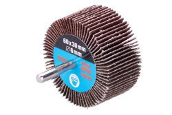 Lamelov kot so stopkou 60x30x6mm P80