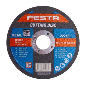 Rezn� kot��, 115�2,5�22,2 mm, rovn�