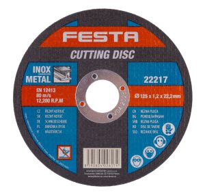 Rezn� kot��, 125�1,2�22,2 mm, rovn�