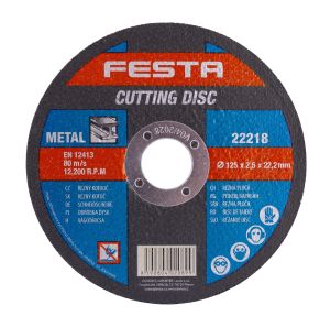 Rezn� kot��, 125�2,5�22,2 mm, rovn�