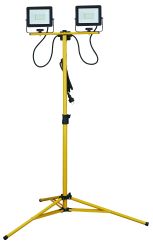 Reflektor LED so stojanom, 2  20 W, 230 V, IP54