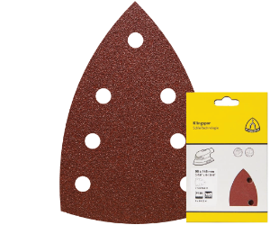 Brsny vsek na zips PS 22 K, 98148 mm, P40, dierovan D7, GLS24, 5 ks blister