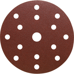 Brsny vsek na zips PS 22 K, 150 mm, P60, dierovan D8+6+1, GLS47