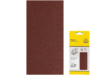 Brsny psik na zips PS 22 K, 70125 mm, P60, pln, 5 ks blister