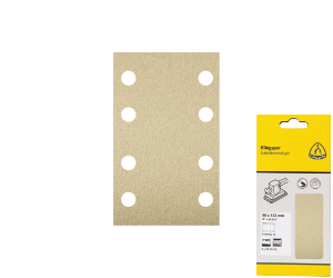 Brsny psik na zips PS 33 CK, 80133 mm, P60, dierovan D8, GL18, 5 ks blister