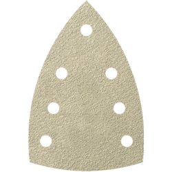 Brsny vsek na zips PS 33 BK, 98148 mm, P240, dierovan D7, GLS24