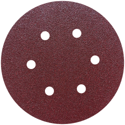 Brsny vsek na zips B316, 150 mm, P40, dierovan D6